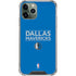 NBA Dallas Mavericks Standard - Light Blue iPhone 12 Pro Clear Case