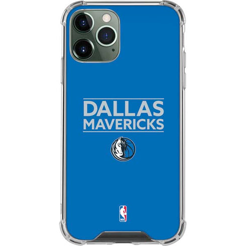 NBA Dallas Mavericks Standard - Light Blue iPhone 12 Pro Max Clear Case