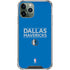 NBA Dallas Mavericks Standard - Light Blue iPhone 12 Pro Max Clear Case