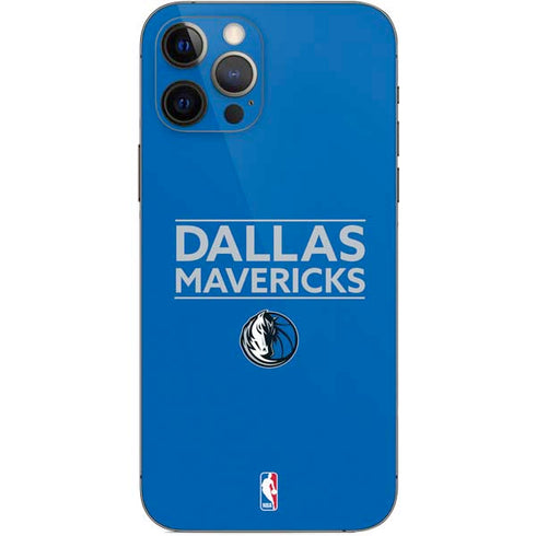 NBA Dallas Mavericks Standard - Light Blue iPhone 12 Pro Skin