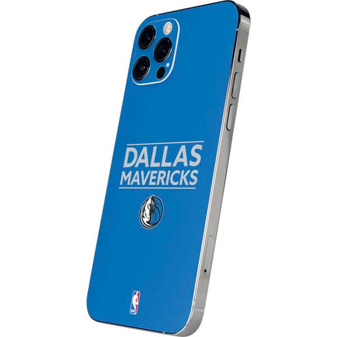 NBA Dallas Mavericks Standard - Light Blue iPhone 12 Pro Skin
