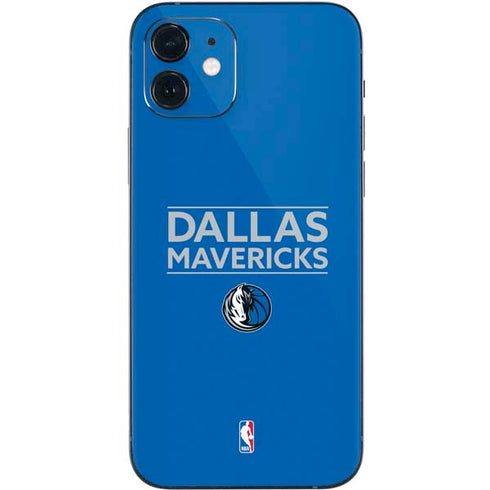 NBA Dallas Mavericks Standard - Light Blue iPhone 12 Skin