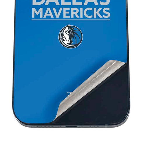 NBA Dallas Mavericks Standard - Light Blue iPhone 12 Skin