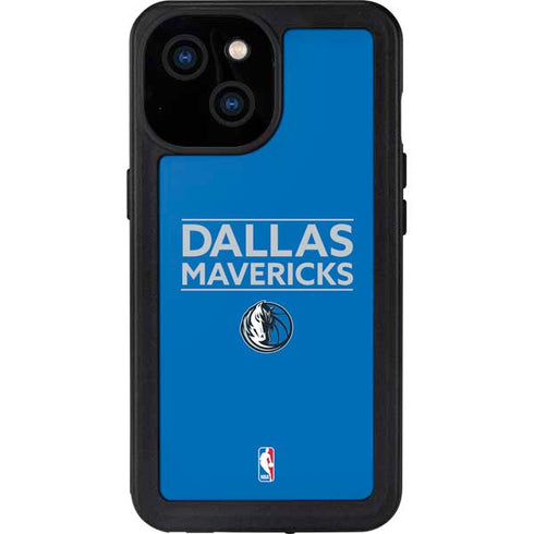NBA Dallas Mavericks Standard - Light Blue iPhone 13 Mini Waterproof Case