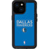 NBA Dallas Mavericks Standard - Light Blue iPhone 13 Mini Waterproof Case