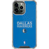 NBA Dallas Mavericks Standard - Light Blue iPhone 13 Pro Max Clear Case