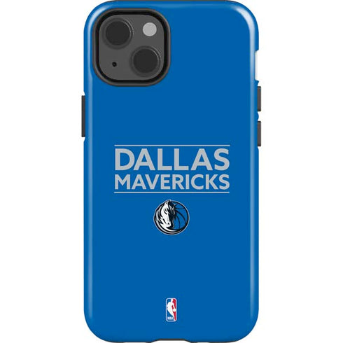 NBA Dallas Mavericks Standard - Light Blue iPhone 15 Impact Case