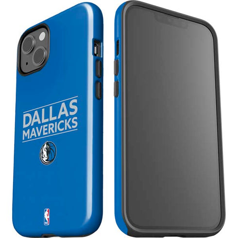 NBA Dallas Mavericks Standard - Light Blue iPhone 15 Impact Case