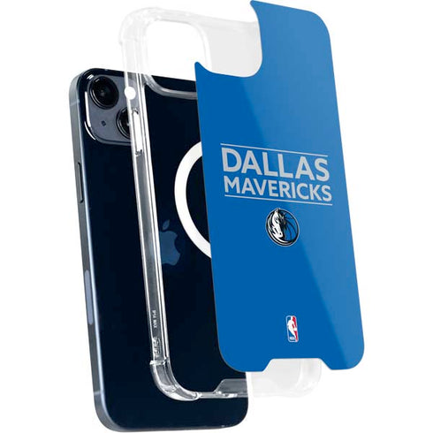 NBA Dallas Mavericks Standard - Light Blue iPhone 15 Plus MagSafe Case