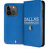 NBA Dallas Mavericks Standard - Light Blue iPhone 14 Pro Folio Case
