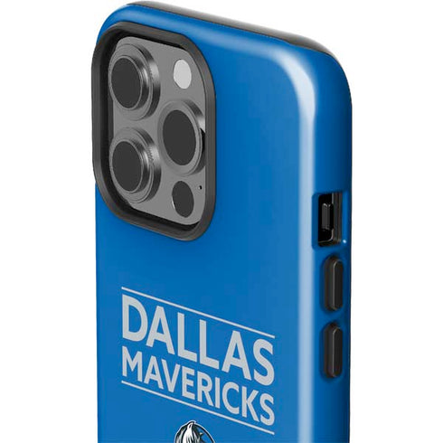 NBA Dallas Mavericks Standard - Light Blue iPhone 15 Pro Impact Case