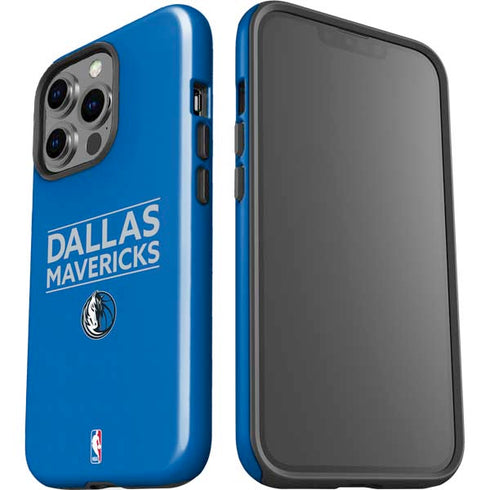 NBA Dallas Mavericks Standard - Light Blue iPhone 15 Pro Impact Case