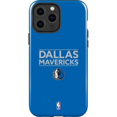 NBA Dallas Mavericks Standard - Light Blue iPhone 15 Pro Max Impact Case
