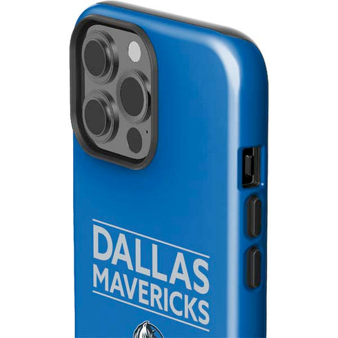 NBA Dallas Mavericks Standard - Light Blue iPhone 15 Pro Max Impact Case