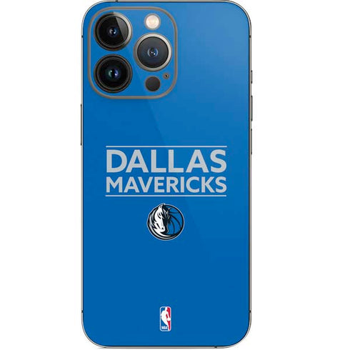 NBA Dallas Mavericks Standard - Light Blue iPhone 14 Pro Skin