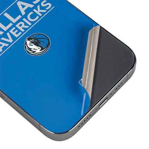 NBA Dallas Mavericks Standard - Light Blue iPhone 14 Pro Skin
