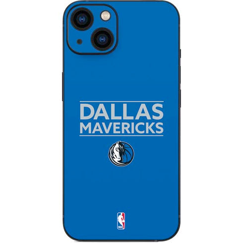 NBA Dallas Mavericks Standard - Light Blue iPhone 14 Skin