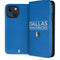 NBA Dallas Mavericks Standard - Light Blue iPhone 15 Plus Folio Case