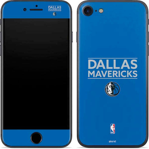 NBA Dallas Mavericks Standard - Light Blue iPhone 8 Skin