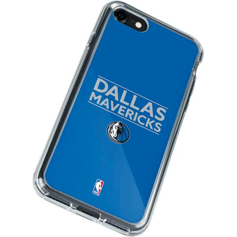 NBA Dallas Mavericks Standard - Light Blue iPhone SE (2nd & 3rd Gen) Clear Case