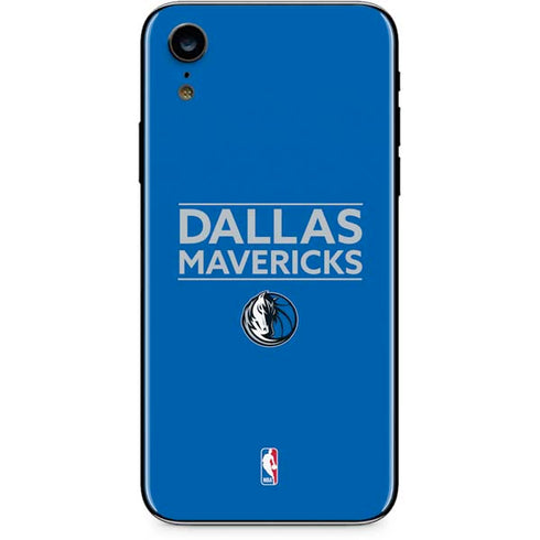 NBA Dallas Mavericks Standard - Light Blue iPhone XR Skin