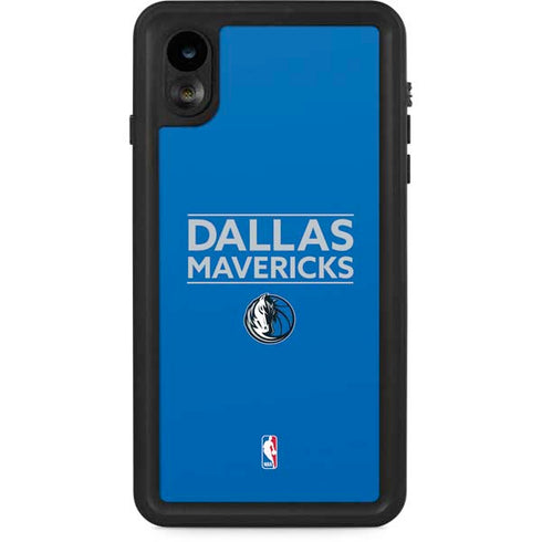 NBA Dallas Mavericks Standard - Light Blue iPhone XR Waterproof Case