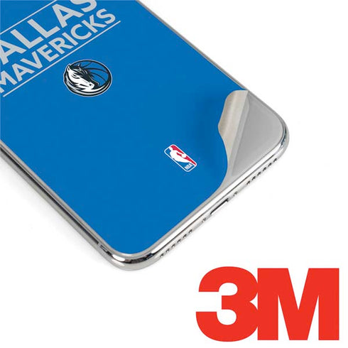 NBA Dallas Mavericks Standard - Light Blue iPhone XS Max Skin