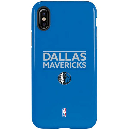 NBA Dallas Mavericks Standard - Light Blue iPhone XS Pro Case