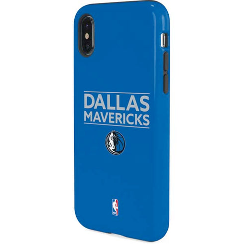 NBA Dallas Mavericks Standard - Light Blue iPhone XS Pro Case
