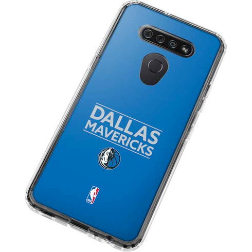 NBA Dallas Mavericks Standard - Light Blue LG K51/Q51 Clear Case