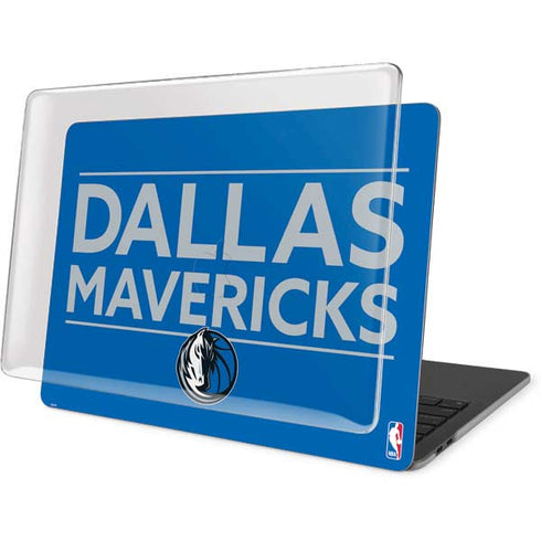 NBA Dallas Mavericks Standard - Light Blue MacBook Pro 15in (2016-19) Case plus Skin
