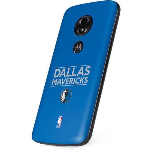 NBA Dallas Mavericks Standard - Light Blue Moto E5 Play Skin