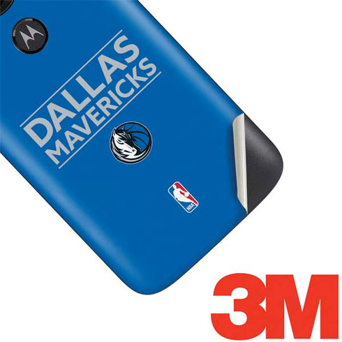 NBA Dallas Mavericks Standard - Light Blue Moto E5 Play Skin
