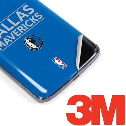NBA Dallas Mavericks Standard - Light Blue Moto E5 Plus Skin