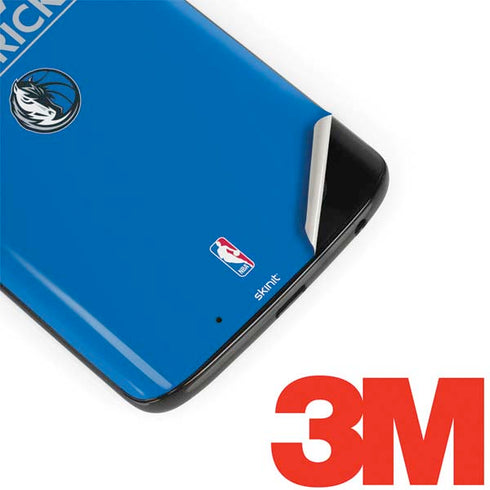 NBA Dallas Mavericks Standard - Light Blue Moto G6 Skin