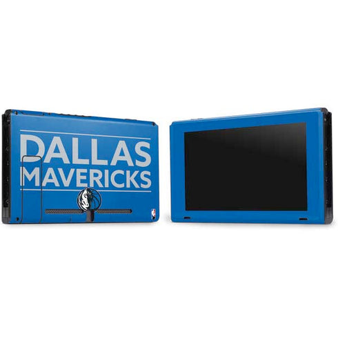 NBA Dallas Mavericks Standard - Light Blue Nintendo Switch Bundle Skin