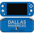 NBA Dallas Mavericks Standard - Light Blue Nintendo Switch Lite Skin