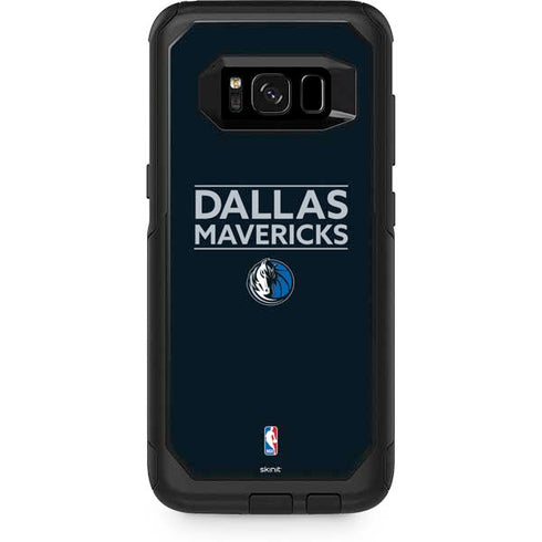 NBA Dallas Mavericks Standard - Blue Otterbox Commuter Galaxy Skin