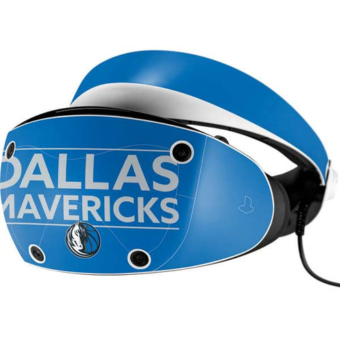 NBA Dallas Mavericks Standard - Light Blue PlayStation VR2 Skin