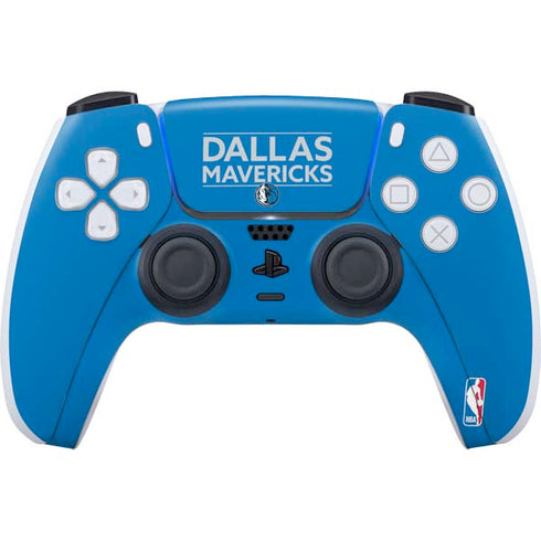 NBA Dallas Mavericks Standard - Light Blue PS5 Controller Skin
