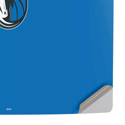 NBA Dallas Mavericks Standard - Light Blue PS5 Slim Disk Console Skin