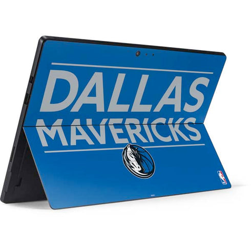 NBA Dallas Mavericks Standard - Light Blue Surface Pro 6 Skin