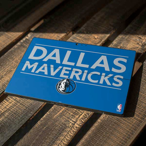 NBA Dallas Mavericks Standard - Light Blue Surface Pro 6 Skin
