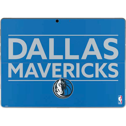 NBA Dallas Mavericks Standard - Light Blue Surface Pro 8 Skin