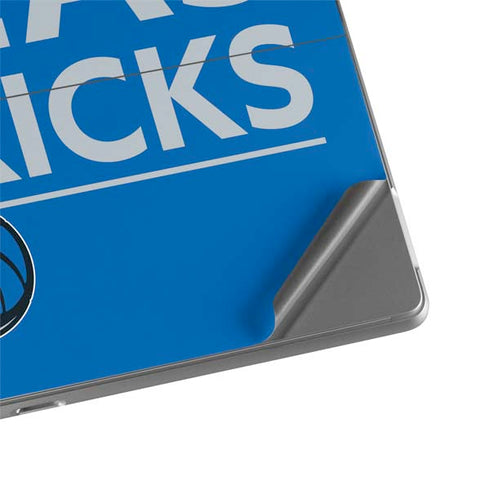 NBA Dallas Mavericks Standard - Light Blue Surface Pro 8 Skin