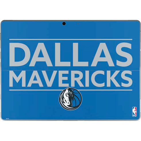 NBA Dallas Mavericks Standard - Light Blue Surface Pro 9 Skin