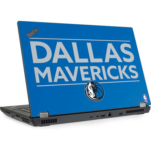 NBA Dallas Mavericks Standard - Light Blue Lenovo ThinkPad Skin