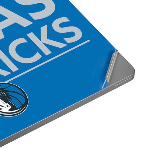 NBA Dallas Mavericks Standard - Light Blue Universal Laptop 11in (8.8 x 6.2in) Skin