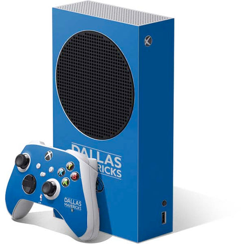 NBA Dallas Mavericks Standard - Light Blue Xbox Series S Skins