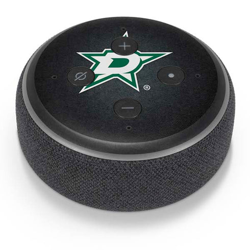 NHL Dallas Stars Black Background Amazon Echo Dot Skin